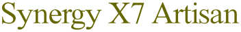 Synergy X7 Artisan